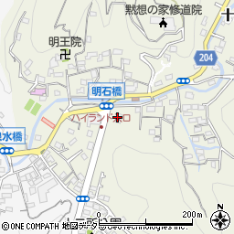 ミニストップ鎌倉十二所店周辺の地図