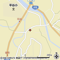 長野県下伊那郡平谷村1021周辺の地図