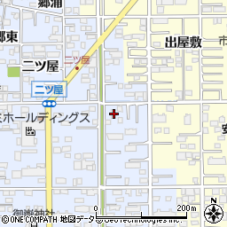 愛知県一宮市小信中島萱場61周辺の地図