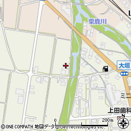 兵庫県朝来市山東町大垣117周辺の地図