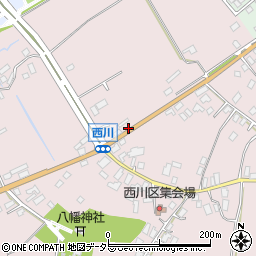 千葉県富津市西川981周辺の地図