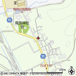 京都府福知山市中2079周辺の地図