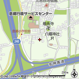 滋賀県米原市三吉653周辺の地図