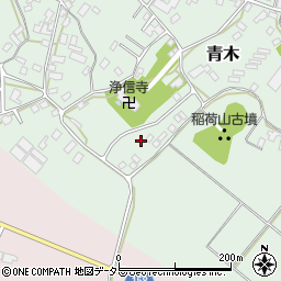 千葉県富津市青木877周辺の地図