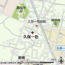 愛知県小牧市久保一色3248周辺の地図