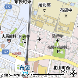 愛知県江南市北山町西67周辺の地図
