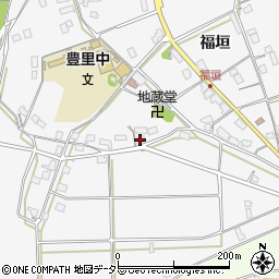 京都府綾部市豊里町福垣23周辺の地図