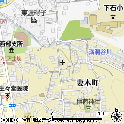 岐阜県土岐市妻木町1779周辺の地図