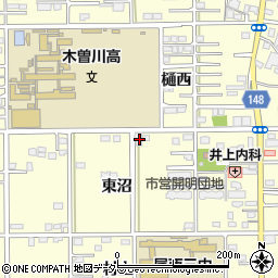 愛知県一宮市開明東沼41周辺の地図