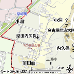 愛知県犬山市小洞70周辺の地図
