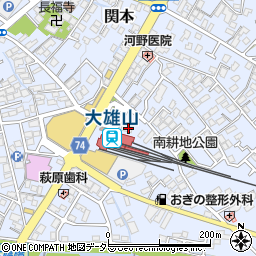 神奈川県南足柄市関本601-1周辺の地図