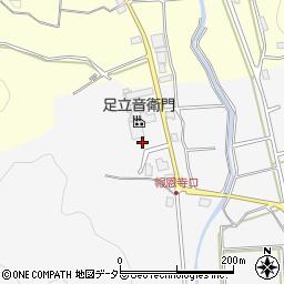 京都府福知山市私市（上リ立）周辺の地図