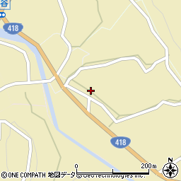 長野県下伊那郡平谷村930周辺の地図