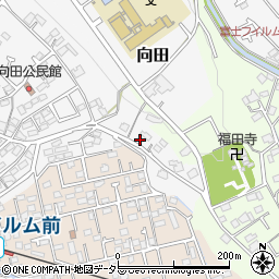 神奈川県南足柄市向田467周辺の地図