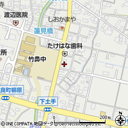 岐阜県羽島市竹鼻町狐穴1650周辺の地図