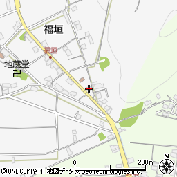 京都府綾部市豊里町福垣101周辺の地図