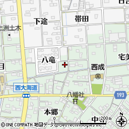 愛知県一宮市西大海道北裏の地図 住所一覧検索 地図マピオン