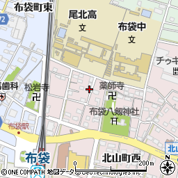 愛知県江南市北山町西62周辺の地図