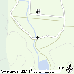 鳥取県西伯郡伯耆町荘577周辺の地図