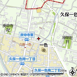 愛知県小牧市久保一色2856周辺の地図