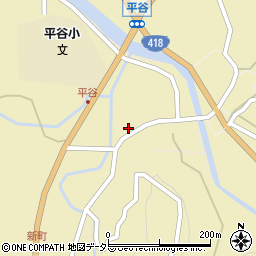 長野県下伊那郡平谷村1031周辺の地図
