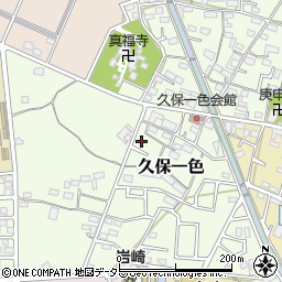 愛知県小牧市久保一色3236周辺の地図