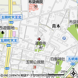 愛知県江南市五明町青木271周辺の地図