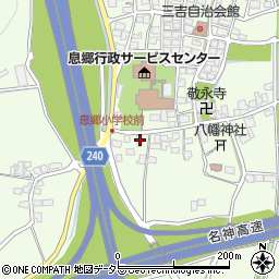 滋賀県米原市三吉601周辺の地図