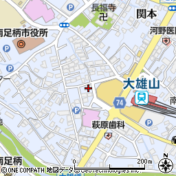 神奈川県南足柄市関本578周辺の地図