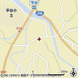 長野県下伊那郡平谷村1013周辺の地図