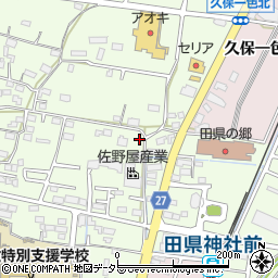 愛知県小牧市久保一色1260-1周辺の地図