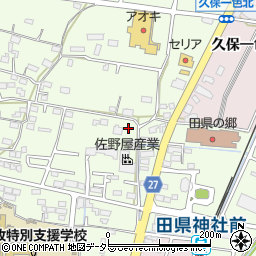 愛知県小牧市久保一色1260周辺の地図