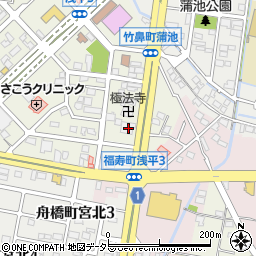 岐阜信用金庫羽島支店周辺の地図