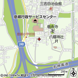 滋賀県米原市三吉643周辺の地図