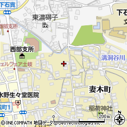 岐阜県土岐市妻木町1728-1周辺の地図