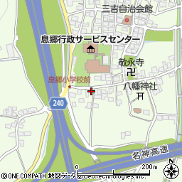 滋賀県米原市三吉602周辺の地図