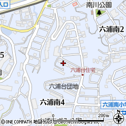 ＵＲ都市機構六浦台団地２号棟周辺の地図