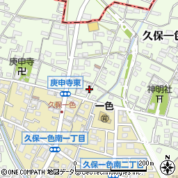 愛知県小牧市久保一色2846周辺の地図