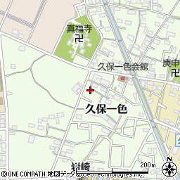 愛知県小牧市久保一色3197周辺の地図