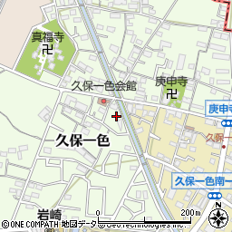 愛知県小牧市久保一色3182周辺の地図