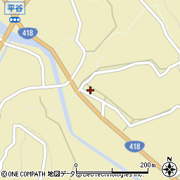 長野県下伊那郡平谷村902周辺の地図