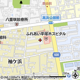 神奈川県平塚市袖ケ浜1周辺の地図