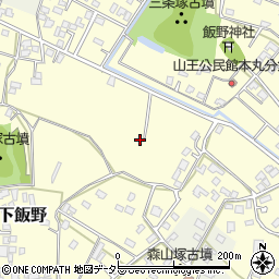 千葉県富津市下飯野729周辺の地図