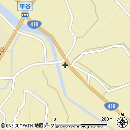長野県下伊那郡平谷村955周辺の地図