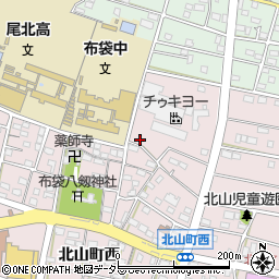 愛知県江南市北山町西193周辺の地図