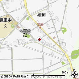 京都府綾部市豊里町福垣332周辺の地図