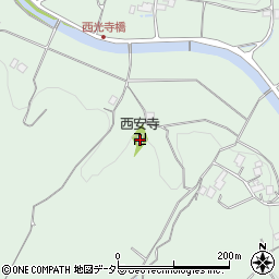 西安寺周辺の地図