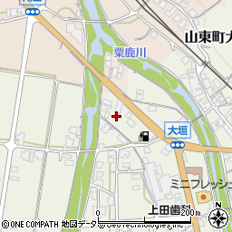 兵庫県朝来市山東町大垣29-1周辺の地図
