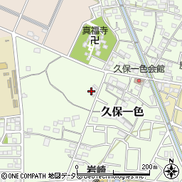 愛知県小牧市久保一色3236-8周辺の地図