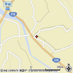 長野県下伊那郡平谷村901周辺の地図